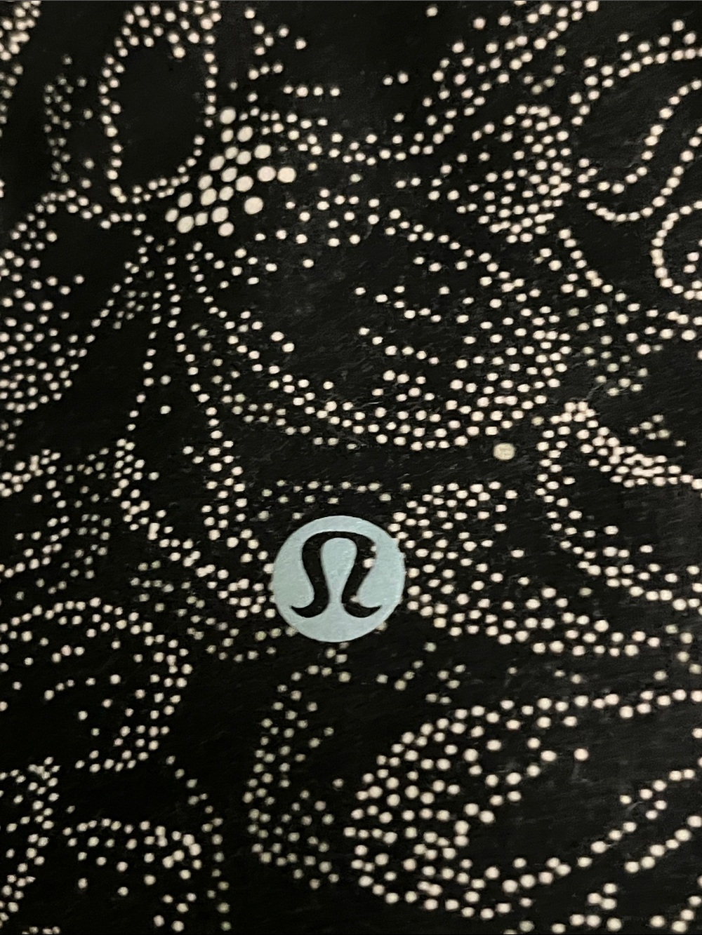 Lululemon Brown and Pink Floral Print High-Waist Leggings - Picture 3 of 4